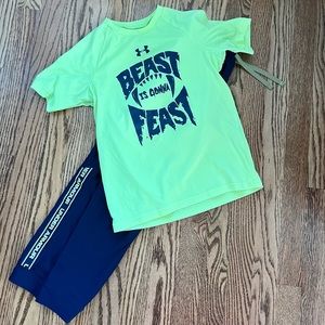 Under Armour YSM Boys shirt and pants set